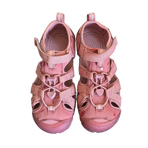 Keen Newport CNX Toddler Sandals Size 2 Pink Closed Toe Outdoor Water Hiking